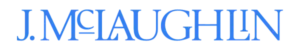 The J.McLaughlin logo in monochrome