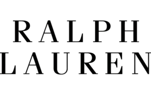 The Ralph Lauren logo in monochrome