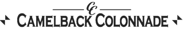 Black Camelback Colonnade logo