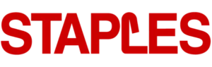 Red Staples logo
