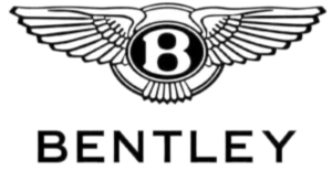 The Bentley logo in monochrome