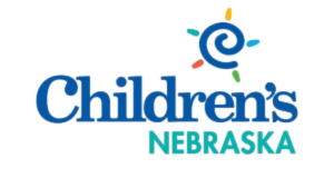 The Children's Nebraska logo in monochrome