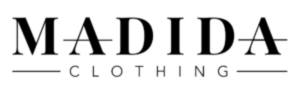 The Madida Clothing logo in monochrome