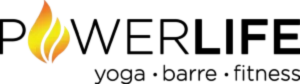 The Powerlife logo in monochrome