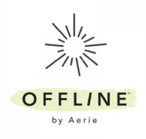 The Offline logo in monochrome